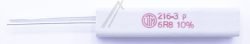 6,8R-11W DRAADWEERSTAND RADIAAL 50X9MM. ROHS-CONFORM