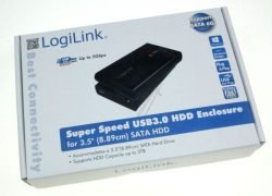 UA0107 HARDE SCHIJFBEHUIZING 3,5" USB3.0/SATAII, BK