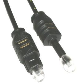 OPTISCHE KABEL TOSLINK  3,5MM.-JACK, 2,0MTR.