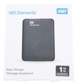 WD ELEMENTS PORTABLE WDBUZG0010BBK-WESN 1TB 2,5"/USB3.0 HARDE SCHIJF