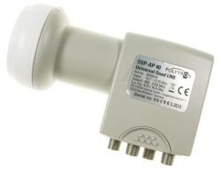 OSP-AP 40 9245314 UNIVERSEEL-QUAD-LNB VOOR AANSL.VAN VIER ONTVANGERS