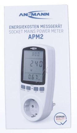 APM2 1260-0007 ENERGIEKOSTENMETER MET VERBRUIKSCALCULATOR, MAX. 3680 W