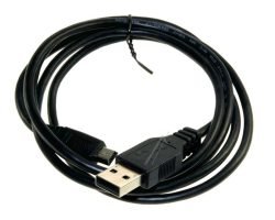 USB-KABEL USB-A STEKER/MINI-USB STEKER 5PIN, 1,0MTR.