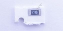 47R-0,25W SMD-METAALFILM-WEERSTAND 1206, - ROHS