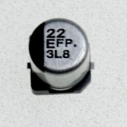 22UF-25V EEEFP1E220AR SMD-ELCO PAN 85° 5X5,8MM -ROHS-CONFORM-