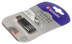 49318 USBSTICK 3.0 64GB HI-SPEED STORE N GO DRIVE (ZWART)