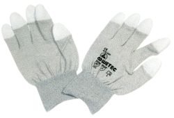 8745.0205 ESD-HANDSCHOENEN MET PU-VINGERTOPPEN, MAAT: L