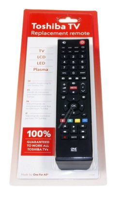 URC1919 UNIVERSELE AFSTANDSBEDIENING VOOR TOSHIBA TV S
