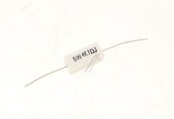 4,7K-5W DRAADWEERSTAND