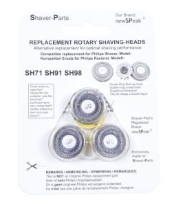 SCHEERKOPPEN INCL. HOUDER, ALTERNATIEF VOOR PHILIPS SH71 / 91 / 98