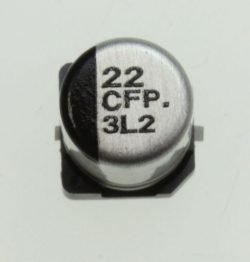 22UF-16V EEEFP1C220AR SMD-ELCO PAN 105° 5X5,8MM