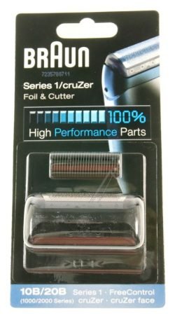 10B 81387932 SHAVER COMBIPACK, 10B/20B (1000/2000SERIES), ZWART