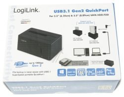 QP0027 QUICKPORT USB 3.1 GEN2 TO 2,5/3,5" HDD/SSD
