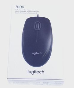 B100 910-003357 OPTISCHE MUIS 800DPI, DRAADGEBONDEN USB ZWART