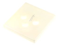 GUZ 450 00610451 DEKSEL VOOR 3-GATEN DOOS, WIT, 80 X 80 MM
