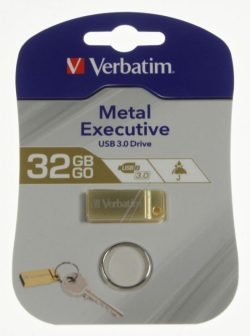 32GB 99105 USBSTICK VERBATIM GOUD 3.0 DRIVE 32GB