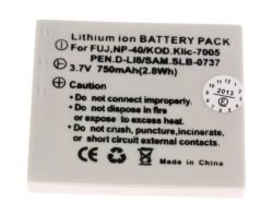 3,7V-750MAH 3,7V-750MAH LI-ION DIGITALE CAMERA-ACCU VOOR O.A. FUJI