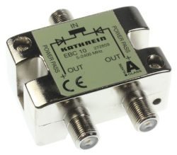 EBC 10 272859 2-VOUDIG F-SPLITTER 5-2400 MHZ